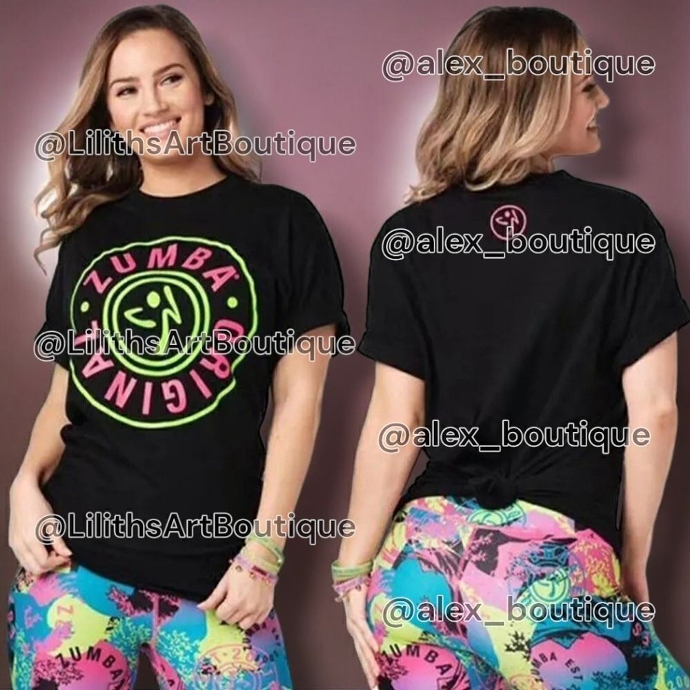 🖤Zumba Unisex T-shirt (H001)